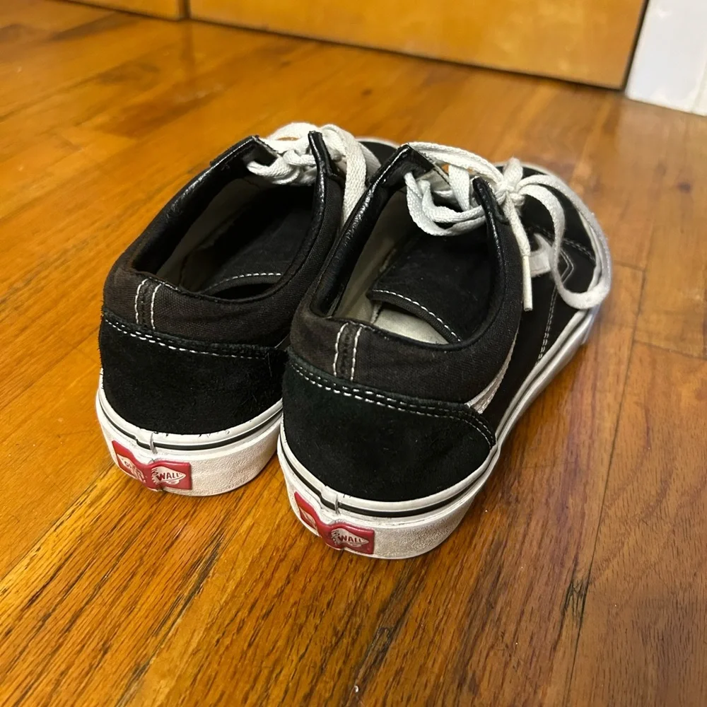 Vans Black and White Old Skool Sneakers